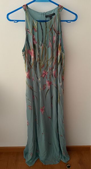 Vestido largo Esprit floral talla 38