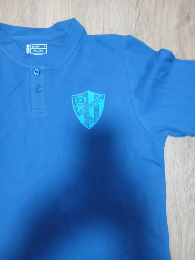 Polo SD Huesca Soka Talla M Azul