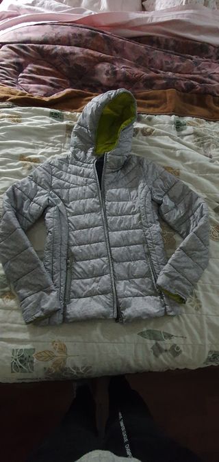 Trapuntino donna grigio/verde tg M