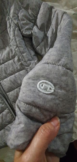 Trapuntino donna grigio/verde tg M