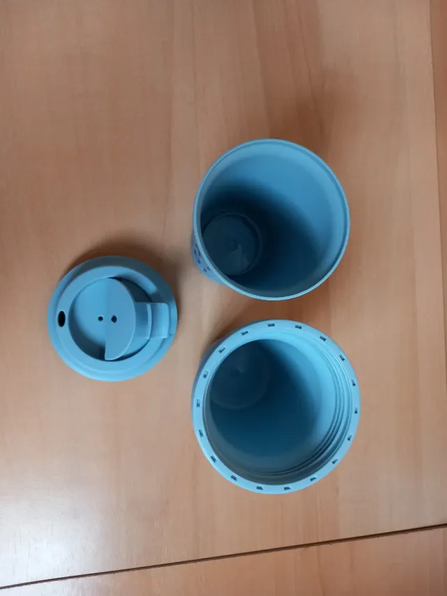 Vaso Térmico doble para bebidas frías y calientes.