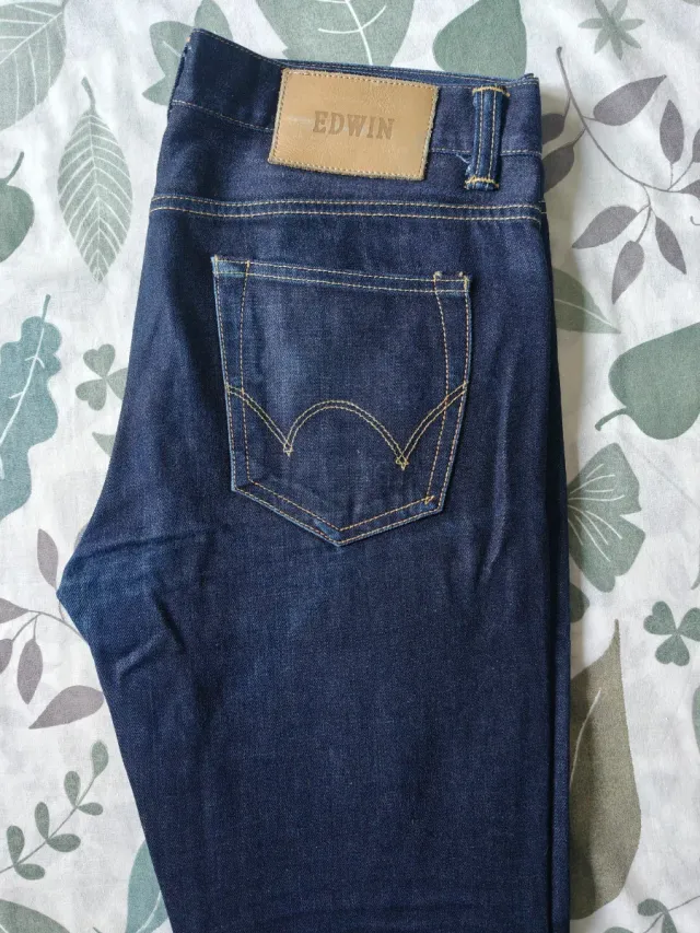 Vaqueros Edwin Slim Tapered Azules Talla 30x34