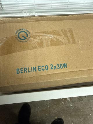 PANTALLA PARA FLUORESCENTE DOBLE