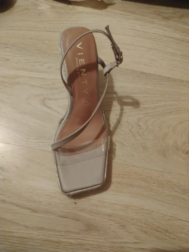 Cuñas Verano Vienty Talla 38 Beige Precio negociab