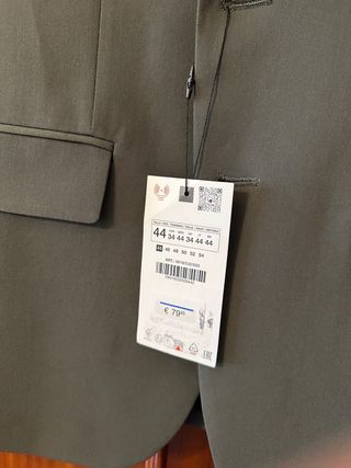 Blazer Zara verde (talla 44)