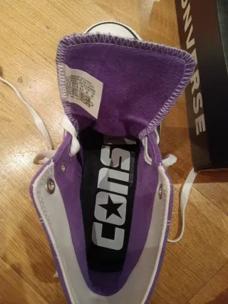 Converse Moradas Talla 43 a estrenar