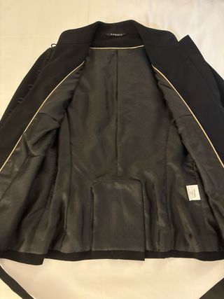 Chaqueta Caroll París Talla 40 Negra