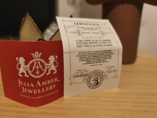 Colgante Plata y Ámbar