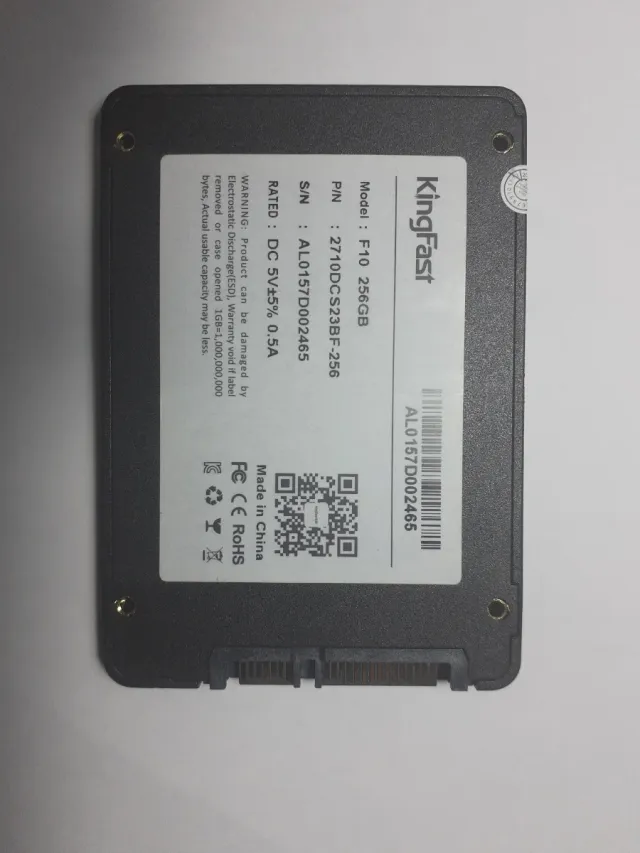 SSD 256 GB KingFast