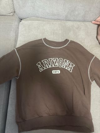 Sudadera Arizona Pull&Bear Marrón