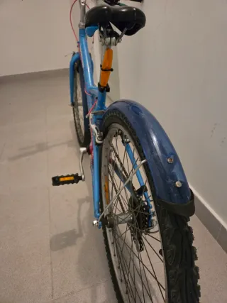 Bicicleta 24 Decathlon Azul