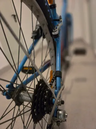 Bicicleta 24 Decathlon Azul