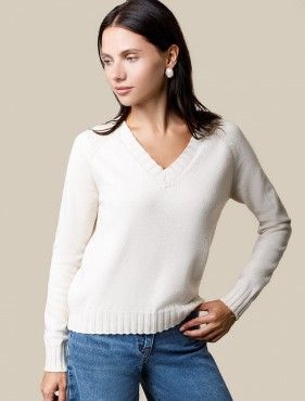 Jersey Zara Blanco Talla l