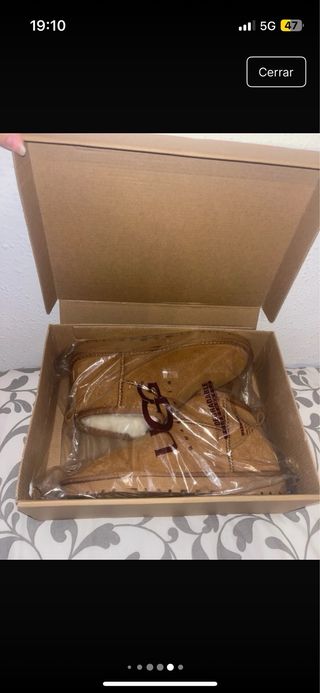 Botas UGG Classic Ultra Mini Beige Nuevas