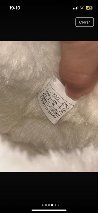 Botas UGG Classic Ultra Mini Beige Nuevas