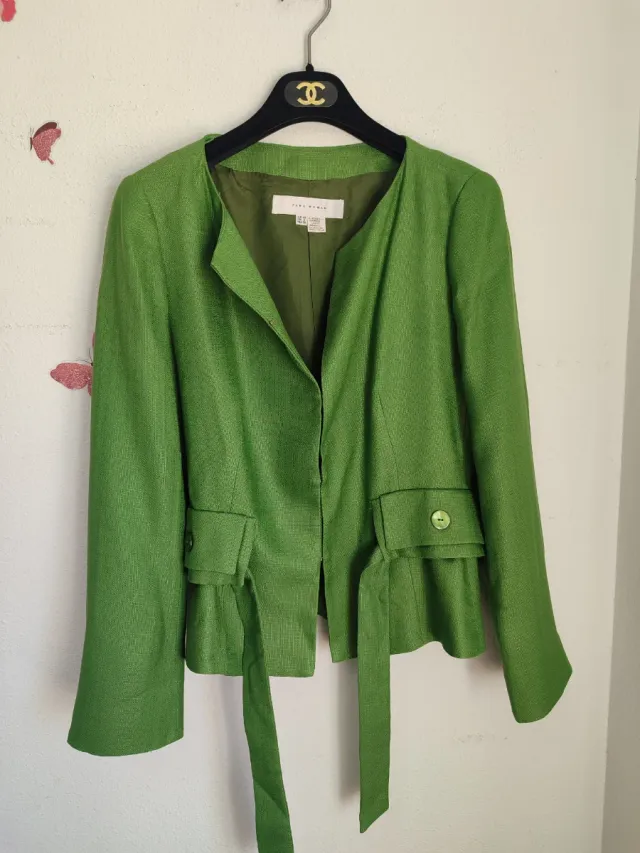 Zara Chaqueta Verde Talla 40
