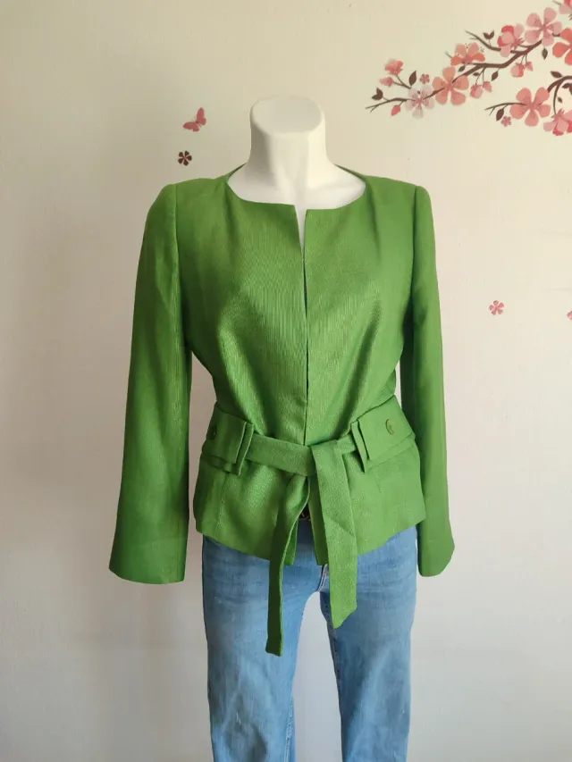 Zara Chaqueta Verde Talla 40
