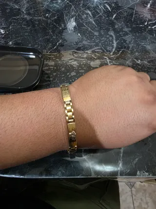 Pulsera Oro 18k Versace y Rolex
