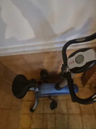 Bicicleta Estática Azul