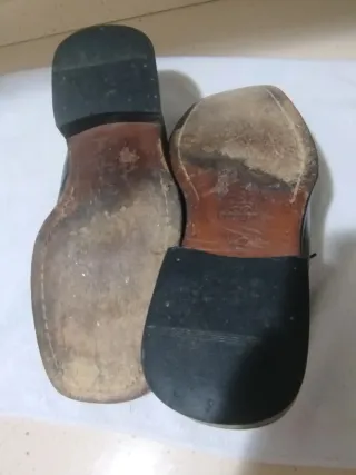 Zapatos de piel Bata negros