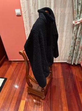 Chaqueta Polar Uniqlo Negro Máximo Abrigo