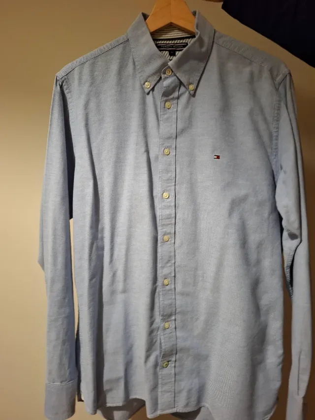 Camisa Tommy Hilfiger azul