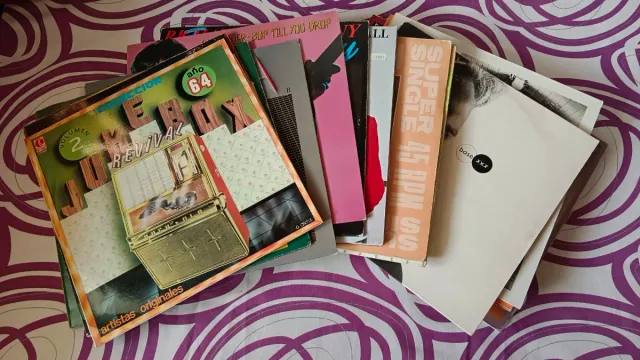 Lote 25 vinilos música variada