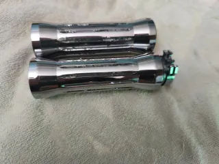 Puños Moto Cromados