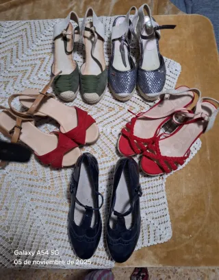 Lote de Calzado Variado sandalias, deportivas y za