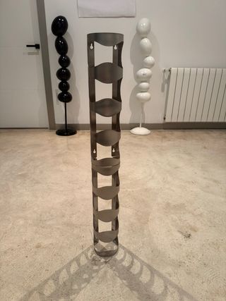 Portabottiglie metallico per vino