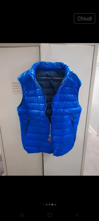 Gilet Hot Stuff blu tg. L