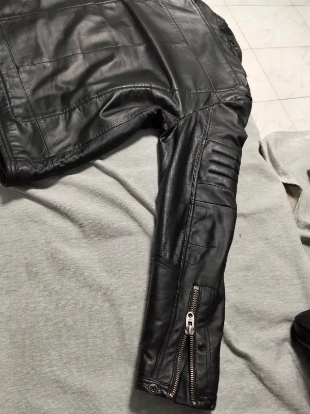 Cazadora Piel G-Star RAW Negra