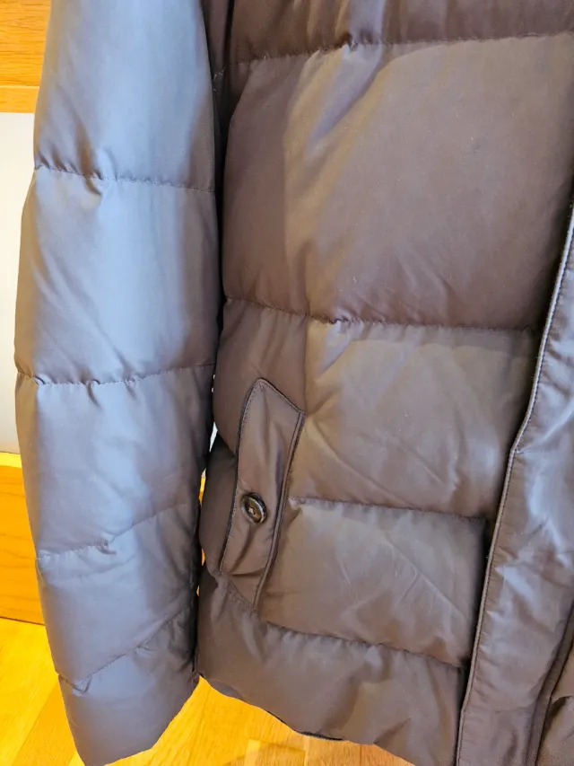 Plumífero Massimo Dutti Marrón Hombre