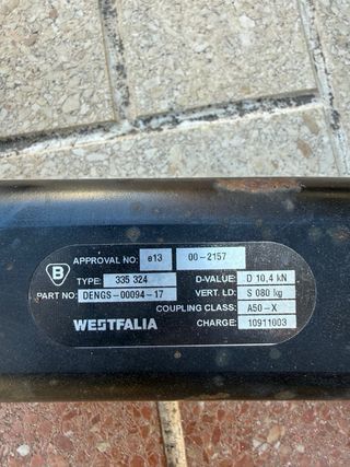 Enganche de remolque Westfalia Toyota RAV4 III