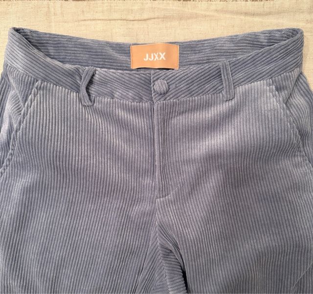 Pantalón pana JJXX azul Talla M