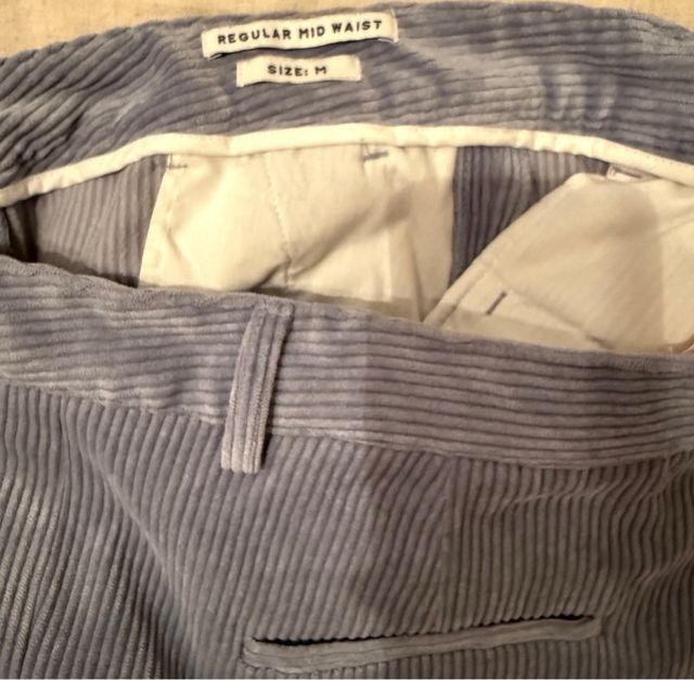 Pantalón pana JJXX azul Talla M