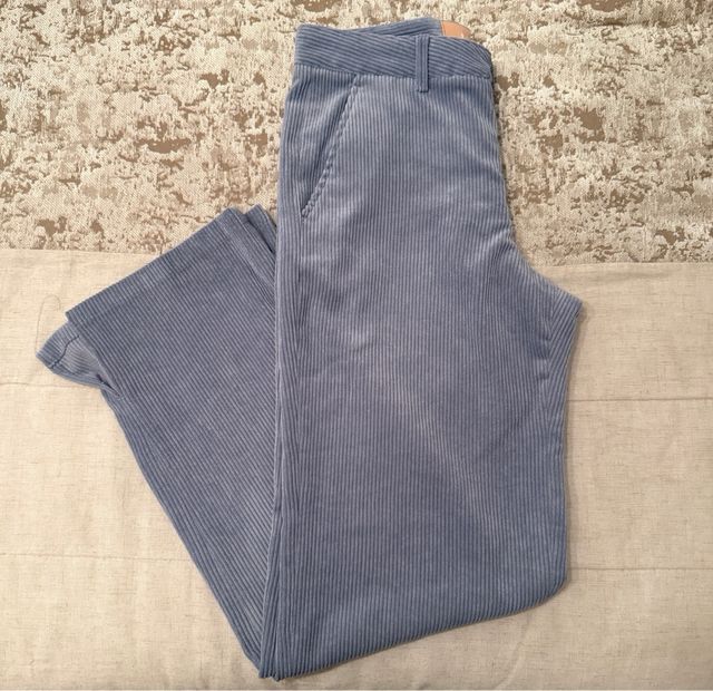 Pantalón pana JJXX azul Talla M
