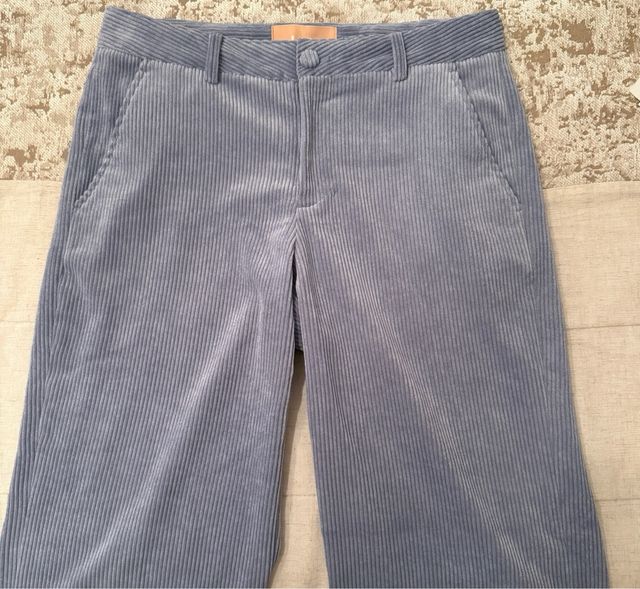 Pantalón pana JJXX azul Talla M