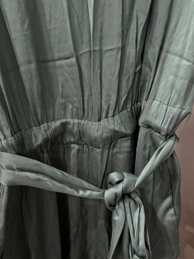 Mono pantalón verde talla S