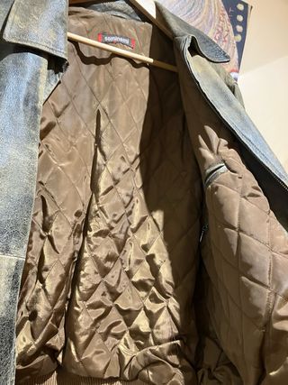 Cazadora piloto Sominemi Talla L piel bomber