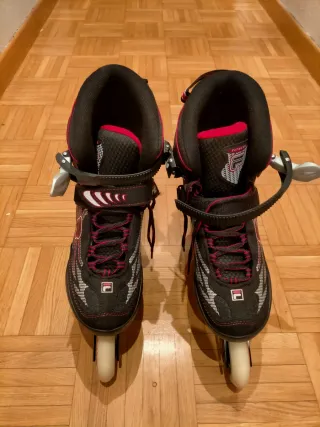Patines Fila Mujer Talla 39 usados solo un día.