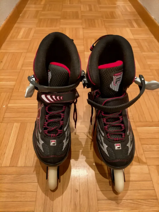 Patines Fila Mujer Talla 39 usados solo un día.