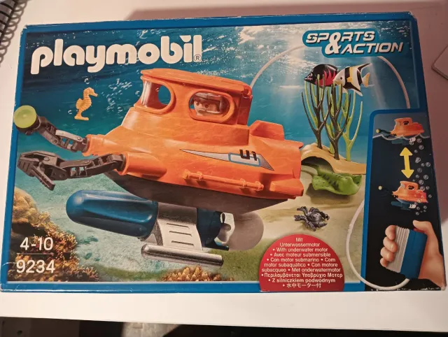 Playmobil 9234 Submarino con motor
