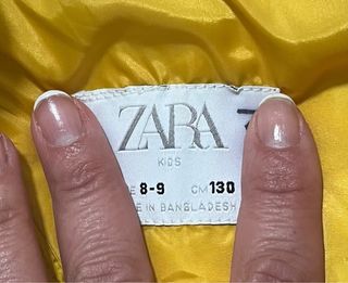 Chaleco Zara niño unisex.