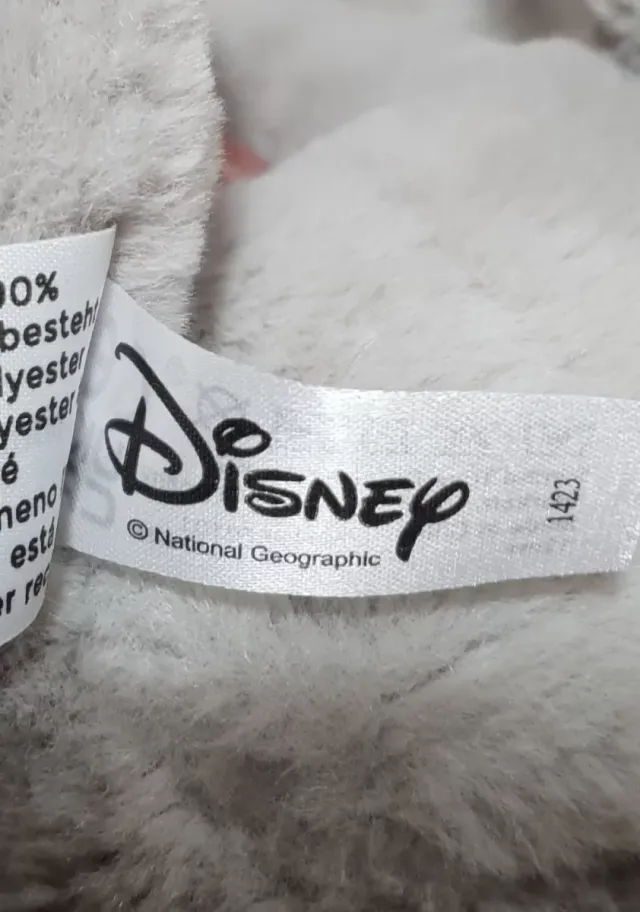 Peluche Elefante Disney Gris Suave