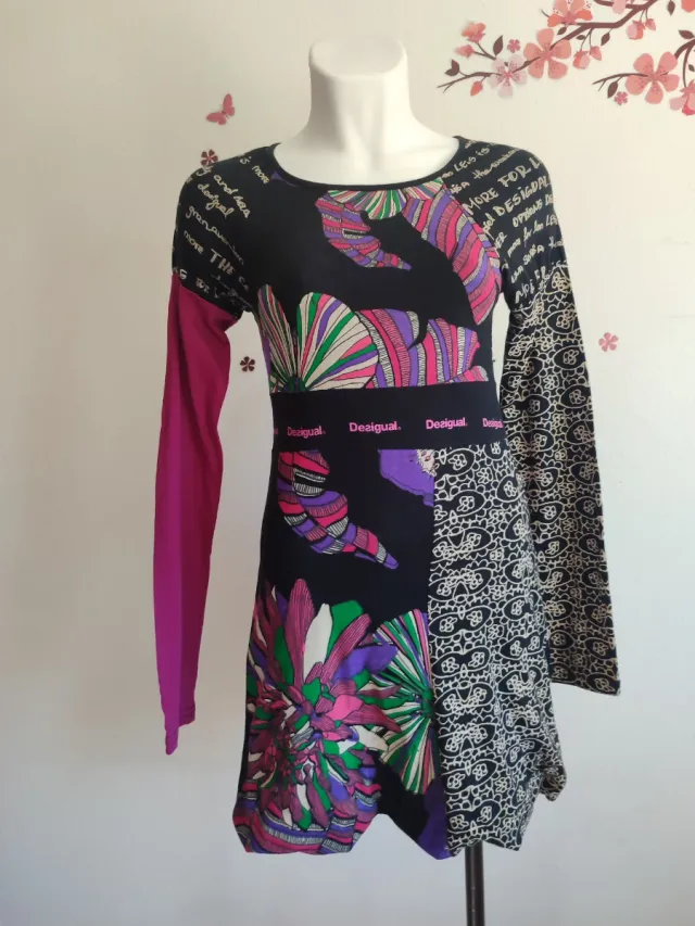 Vestido Desigual Multicolor