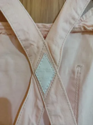 Peto corto color salmón vaquero