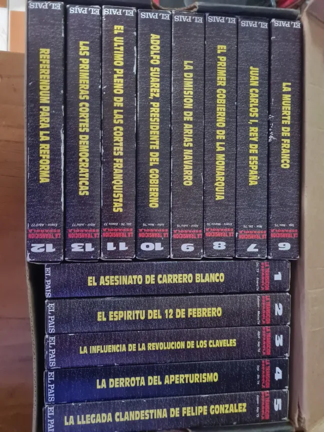 VHS La Transición Española: La Muerte de Franco