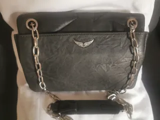 Bolso Zadig & Voltaire Negro y Plateado