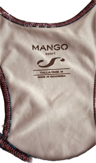 Camiseta deportiva Mango